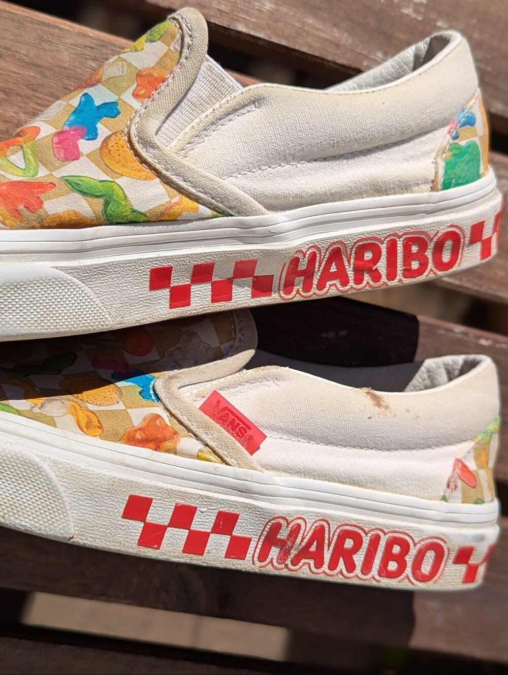 Vans X Haribo Gummy Bear Men's 5.5 Women's 7 Slip On - Picture 7 of 12